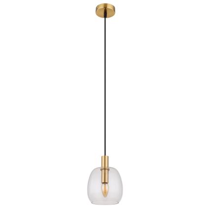 Globo - Pakabinamas sietynas 1xE14/40W/230V diametras 16 cm žalvaris