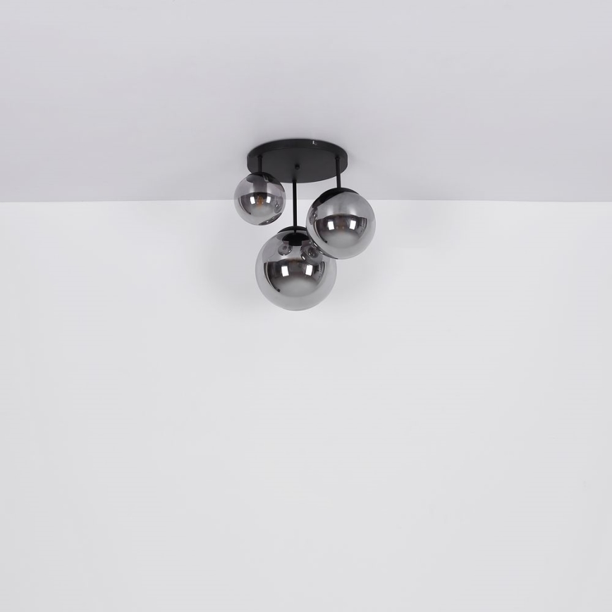 Globo  - Ant pagrindo montuojamas sietynas 3xE27/60W/230V