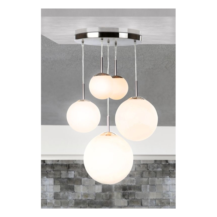 Globo - Lubinis šviestuvas 5xE27/60W/230V