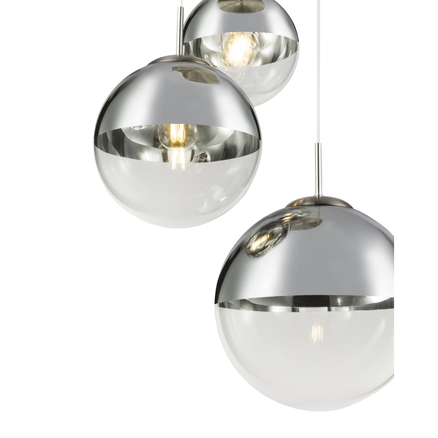 Globo - Pakabinamas sietynas 3xE27/40W/230V diametras 51 cm