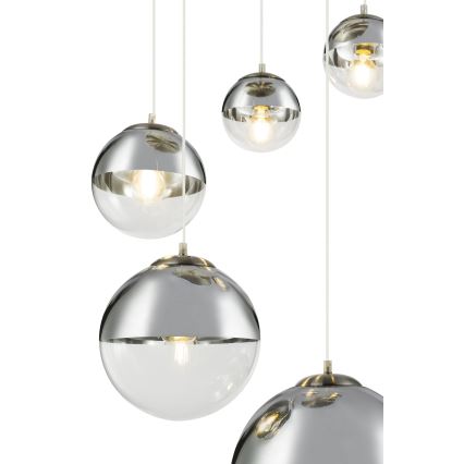 Globo - Pakabinamas sietynas 5xE27/60W/230V diametras 65 cm