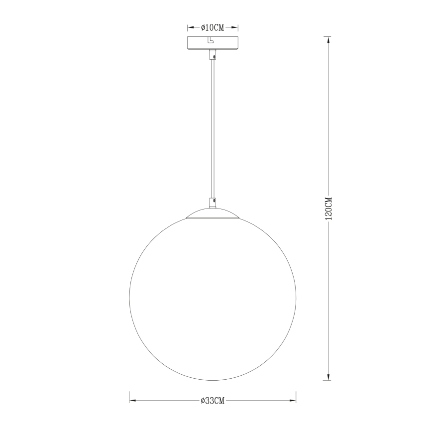 Globo - Pakabinamas sietynas 1xE27/40W/230V