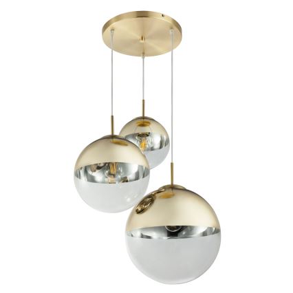 Globo - Pakabinamas sietynas 3xE27/40W/230V diametras 51 cm
