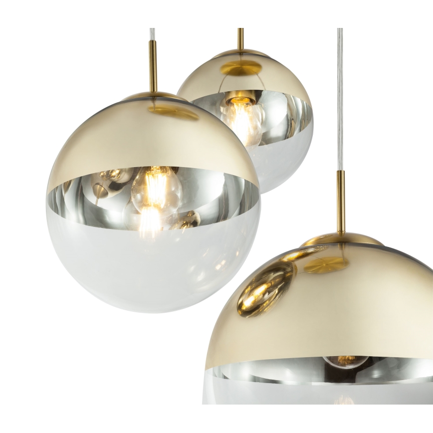 Globo - Pakabinamas sietynas 3xE27/40W/230V diametras 51 cm