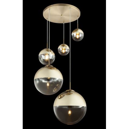 Globo - Pakabinamas sietynas 5xE27/40W/230V diametras 65 cm