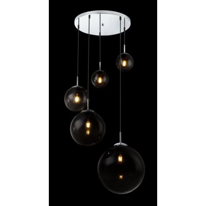 Globo - Pakabinamas sietynas 5xE27/40W/230V diametras 65 cm