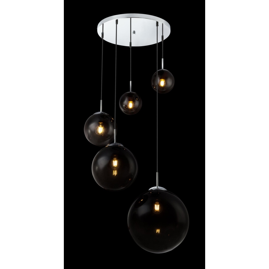 Globo - Pakabinamas sietynas 5xE27/40W/230V diametras 65 cm