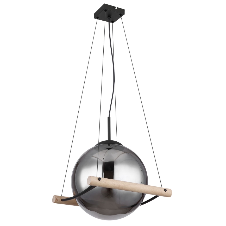 Globo - Pakabinamas sietynas 1xE27/15W/230V Stambialapis medis