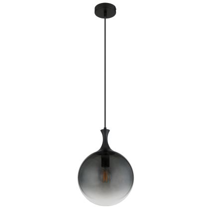 Globo - Pakabinamas sietynas 1xE27/10W/230V diametras 25 cm juoda