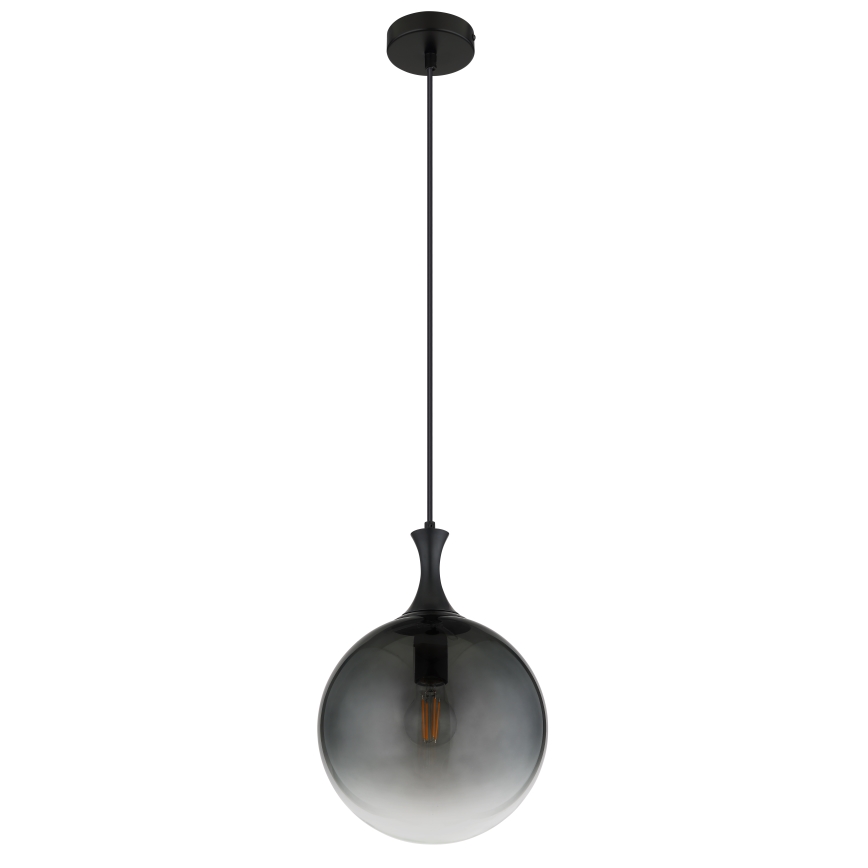 Globo - Pakabinamas sietynas 1xE27/10W/230V diametras 25 cm juoda