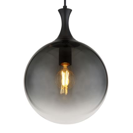 Globo - Pakabinamas sietynas 1xE27/10W/230V diametras 25 cm juoda