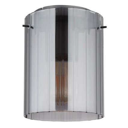 Globo - Lubinis šviestuvas 1xE27/40W/230V diametras 18 cm pilka
