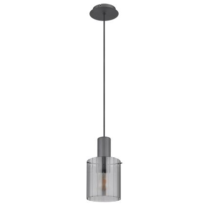 Globo - Pakabinamas sietynas 1xE27/40W/230V diametras 18 cm pilka