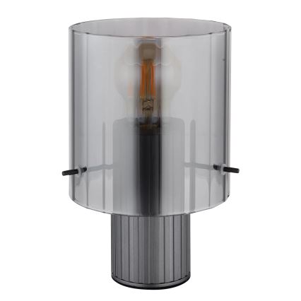 Globo - Stalinis šviestuvas 1xE27/40W/230V diametras 14 cm pilka