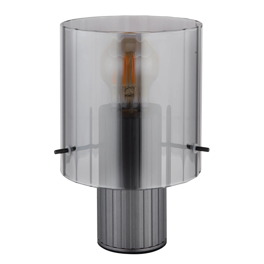 Globo - Stalinis šviestuvas 1xE27/40W/230V diametras 14 cm pilka