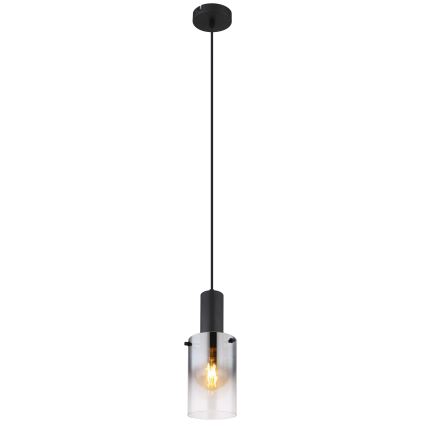 Globo - Pakabinamas sietynas 1xE27/40W/230V diametras 12,5 cm juoda