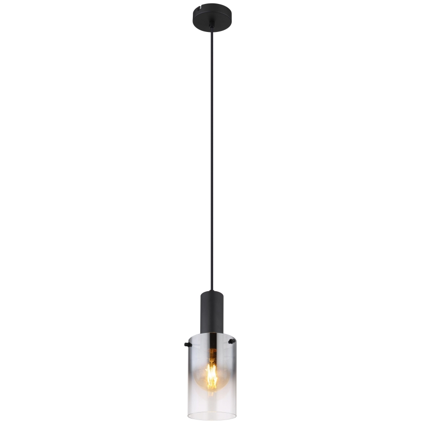 Globo - Pakabinamas sietynas 1xE27/40W/230V diametras 12,5 cm juoda