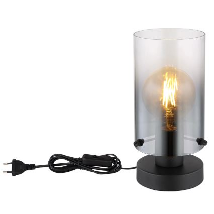 Globo - Stalinis šviestuvas 1xE27/40W/230V diametras 12,5 cm juoda