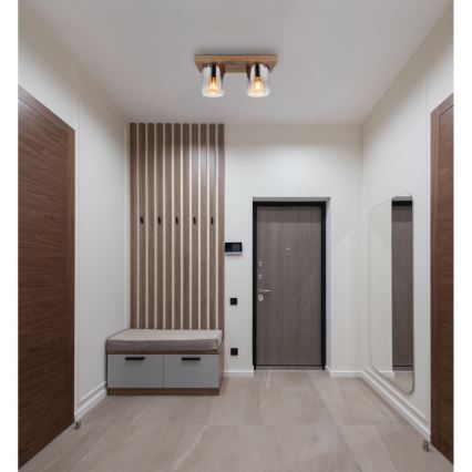 Globo - Lubinis šviestuvas 2xE27/40W/230V 16x41 cm