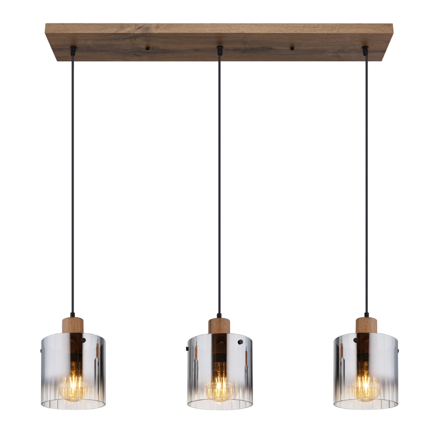 Globo - pakabinamas šviestuvas ant troselio 3xE27/60W/230V