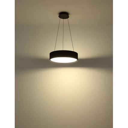 Globo – pakabinamas LED šviestuvas ant laido LED/45W/230V 2700/4000/6000K Ø 46 cm juodas