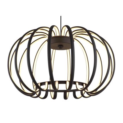Globo - reguliuojamas LED pakabinamas šviestuvas ant laido LED/40W/230V 3000K juodas