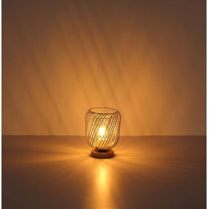 Globo - stalinis šviestuvas 1xE27/40W/230V smėlinis/baltas