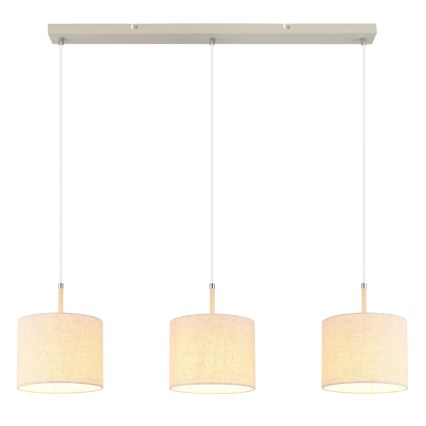 Globo - Pakabinama liustra ant laido 3xE27/40W/230V