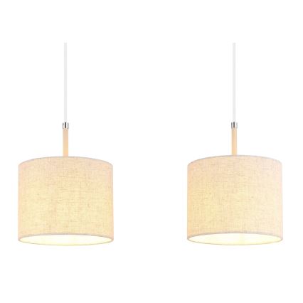 Globo - Pakabinama liustra ant laido 3xE27/40W/230V