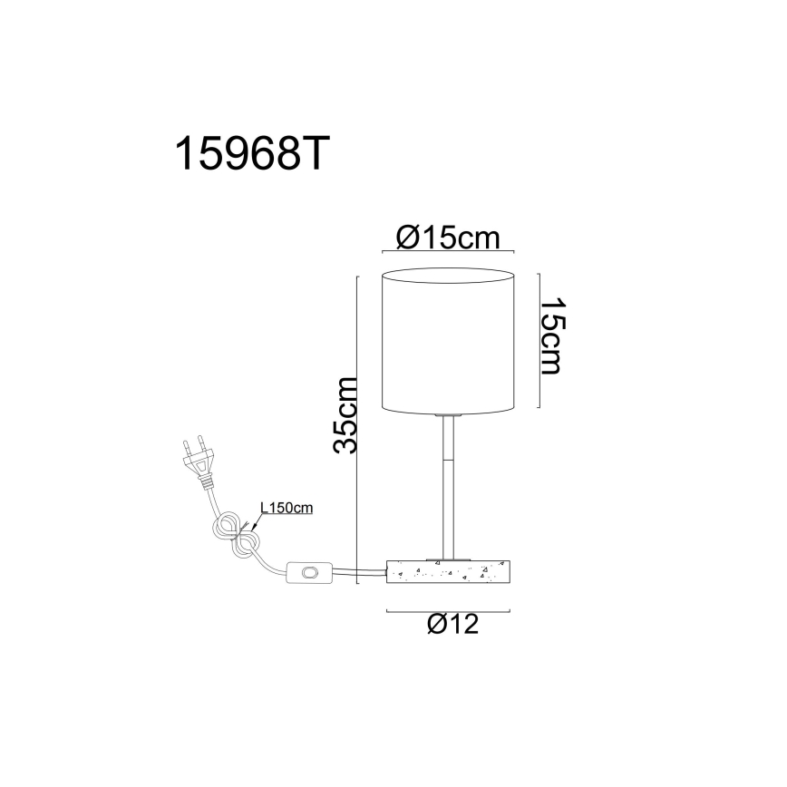 Globo - Stalinis šviestuvas 1xE14/40W/230V