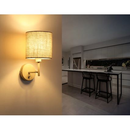 Globo - Sieninis šviestuvas 1xE14/40W/230V