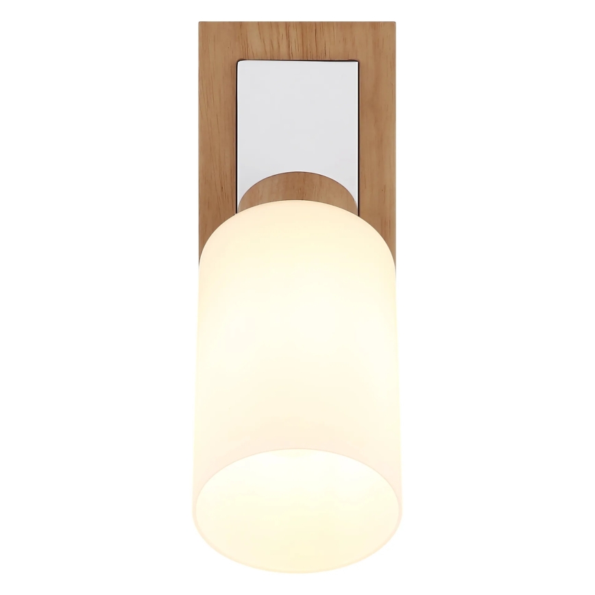 Globo - Sieninis taškinis šviestuvas 1xE27/60W/230V smėlinė/balta