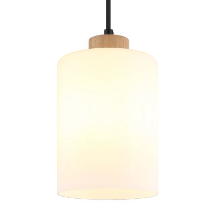 Globo - Pakabinamas šviestuvas su laidu 1xE27/60W/230V smėlio/balta