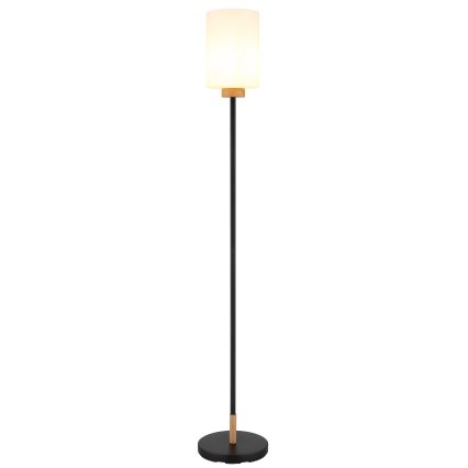 Globo - Grindų šviestuvas 1xE27/60W/230V juodas/baltas