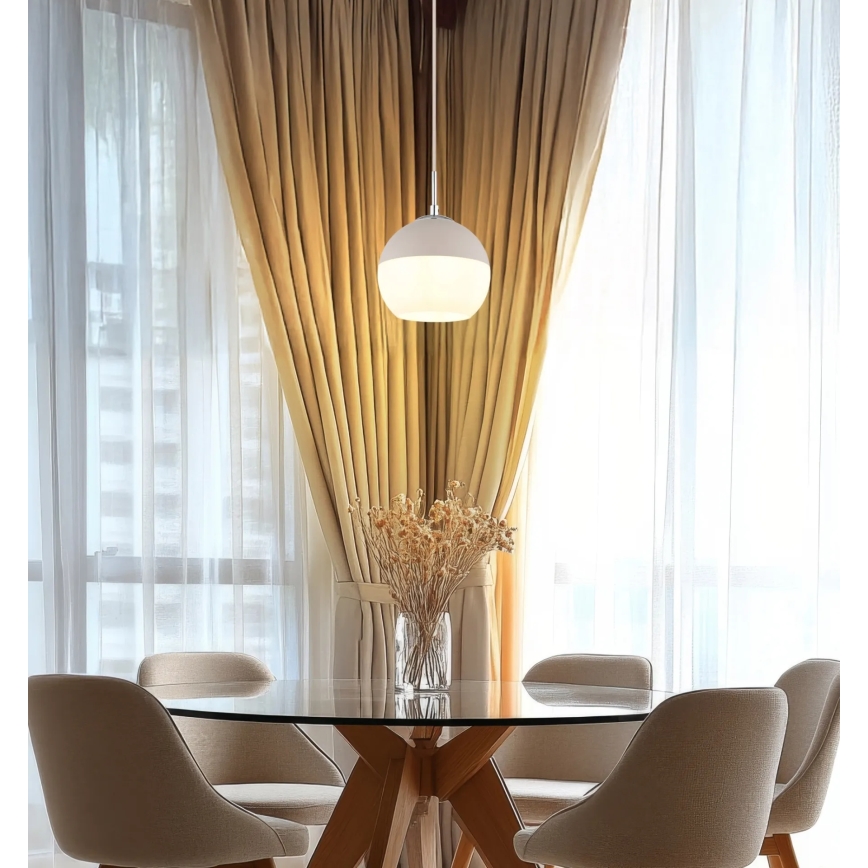 Globo - Pakabinamas šviestuvas ant laido 1xE27/60W/230V skersmuo 20 cm