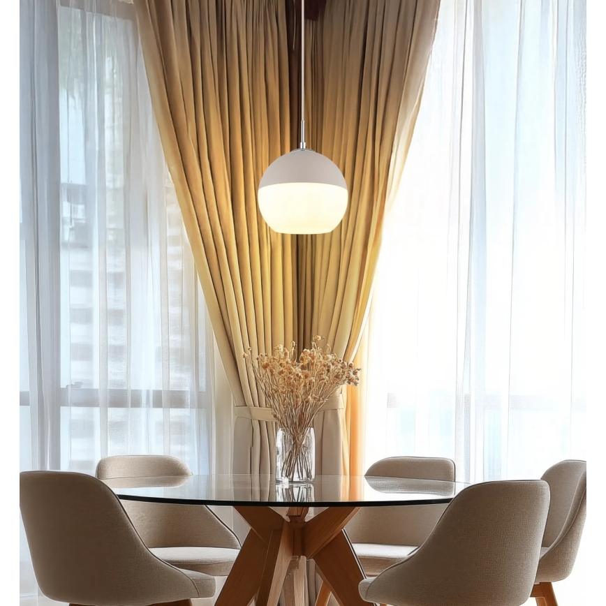 Globo - Pakabinamas šviestuvas ant laido 1xE27/60W/230V skersmuo 25 cm