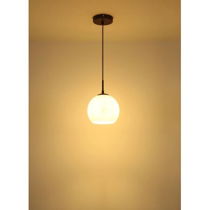 Globo - pakabinamas šviestuvas ant laido 1xE27/60W/230V, skersmuo 20 cm