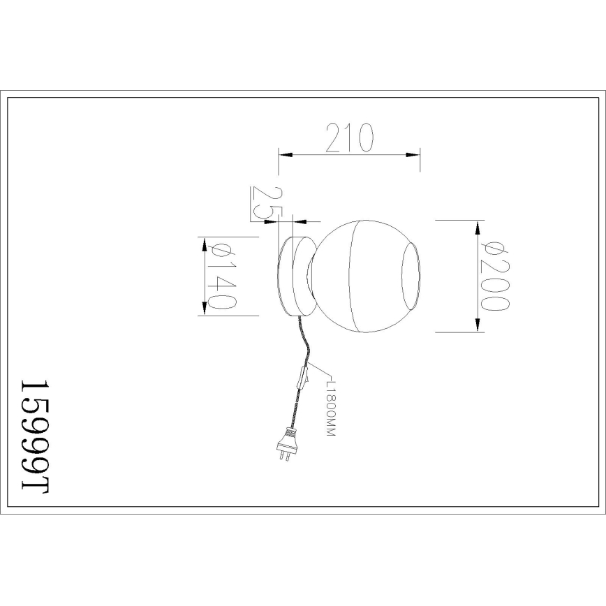 Globo - Stalinė lempa 1xE27/60W/230V