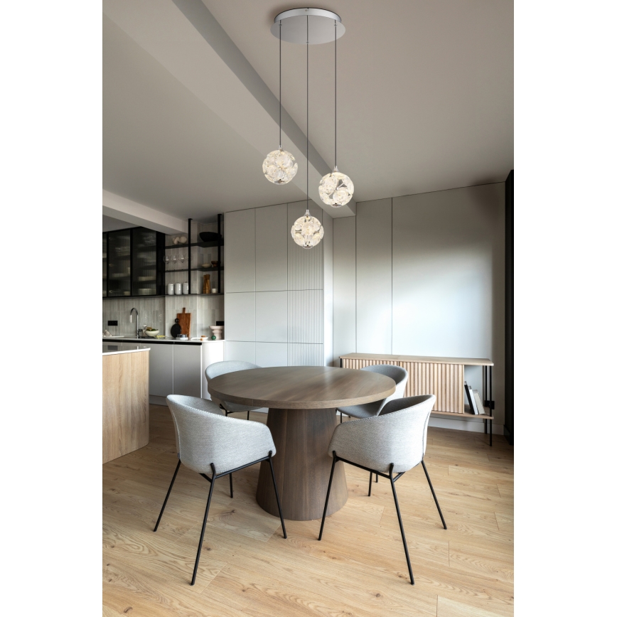 Globo - LED pakabinama liustra su laidu LED/24W/230V