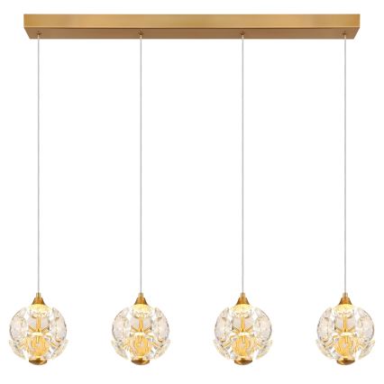 Globo - LED liustra ant troselio LED/32W/230V 3000K auksinė