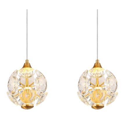 Globo - LED liustra ant troselio LED/32W/230V 3000K auksinė