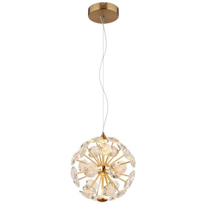 Globo - LED liustra ant troselio LED/12W/230V 3000K auksinė