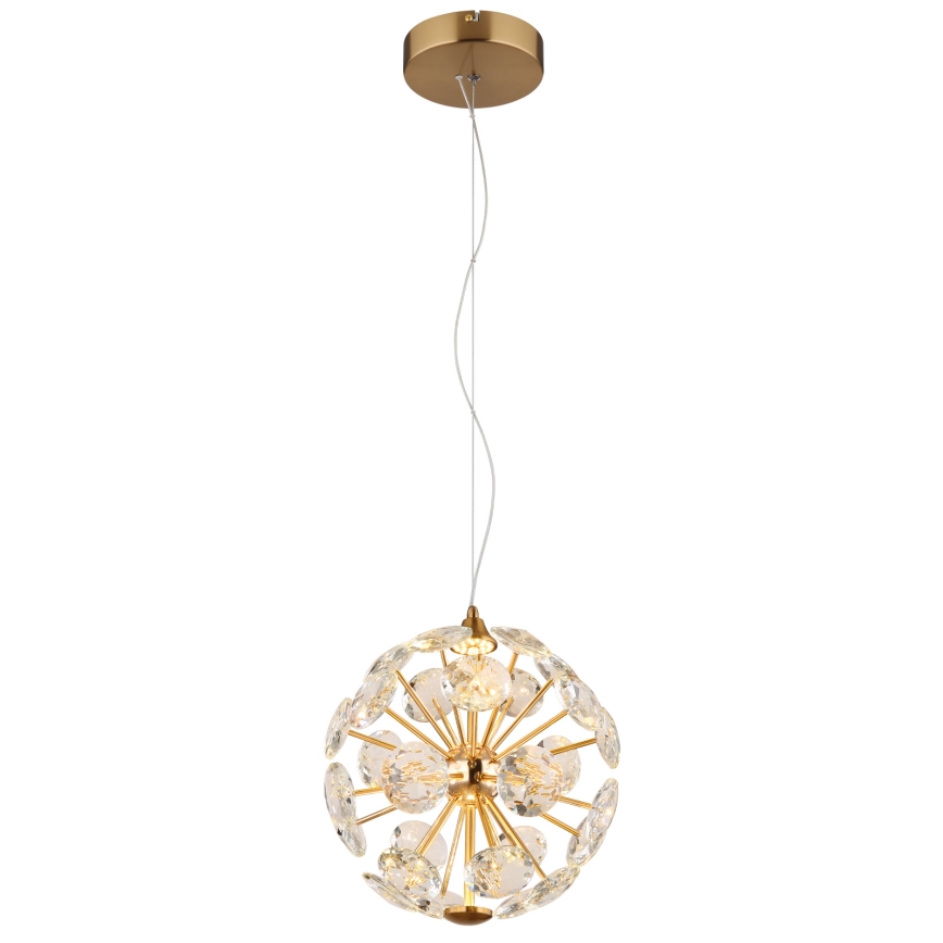 Globo - LED liustra ant troselio LED/12W/230V 3000K auksinė
