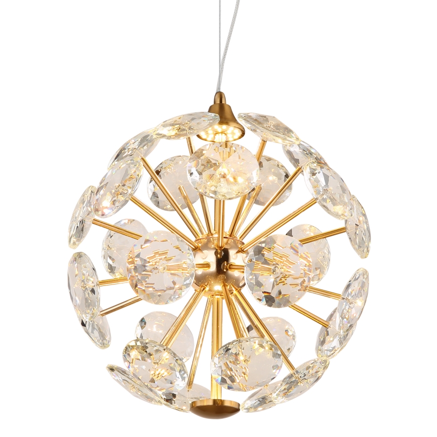 Globo - LED liustra ant troselio LED/12W/230V 3000K auksinė