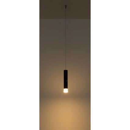Globo - LED reguliuojamas jutiklinis įkraunamas šviestuvas 2in1 LED/2W/230/5V juodas