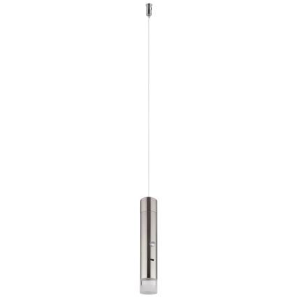 Globo - Dimeriuojamas jutiklinis įkraunamas šviestuvas 2in1 LED/2W/230/5V matinis chromas