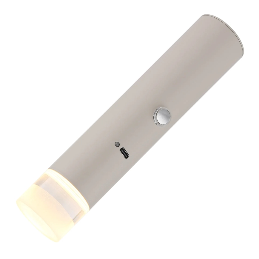 Globo - LED reguliuojamas jutiklinis įkraunamas šviestuvas 2 viename LED/2W/230/5V