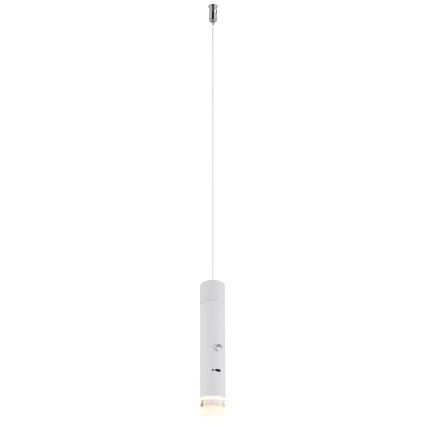 Globo - LED reguliuojamas jutiklinis įkraunamas šviestuvas 2 viename LED/2W/230/5V baltas