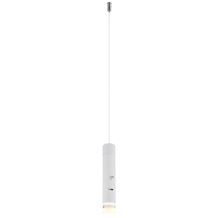 Globo - LED reguliuojamas jutiklinis įkraunamas šviestuvas 2 viename LED/2W/230/5V baltas