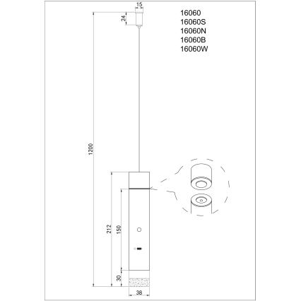 Globo - LED reguliuojamas jutiklinis įkraunamas šviestuvas 2 viename LED/2W/230/5V baltas